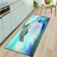 underwater world dolphin non slip entrance doormat bathroom mat soft kitchen carpet bedroom hallway floor rugs for home decor
