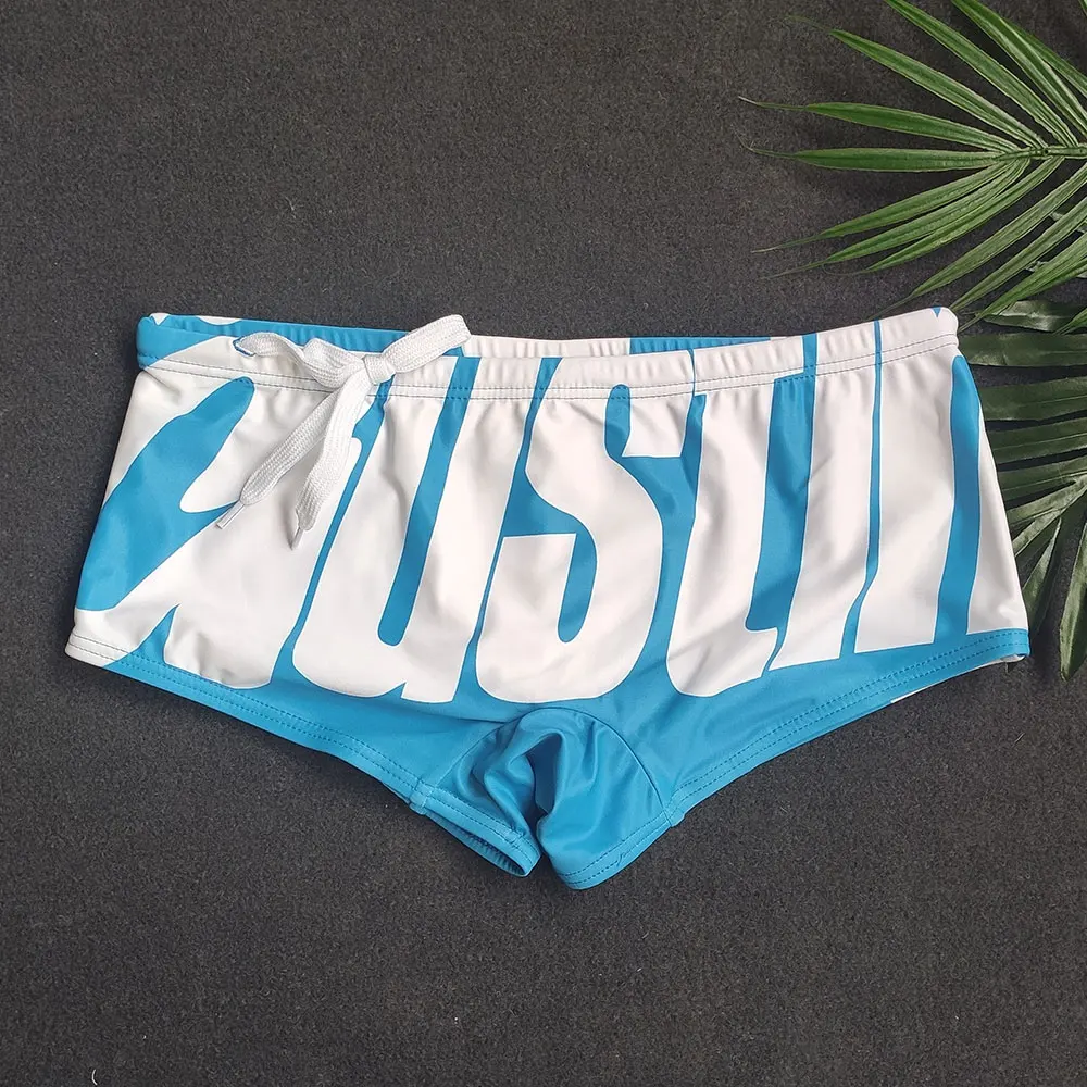 Брендовые плавки ming с низкой талией для геев мужские шорты плавания пикантная