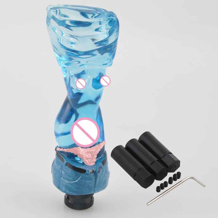 Рычаг ручного тормоза голубой кристалл полуобнаженная сексуальная леди богиня