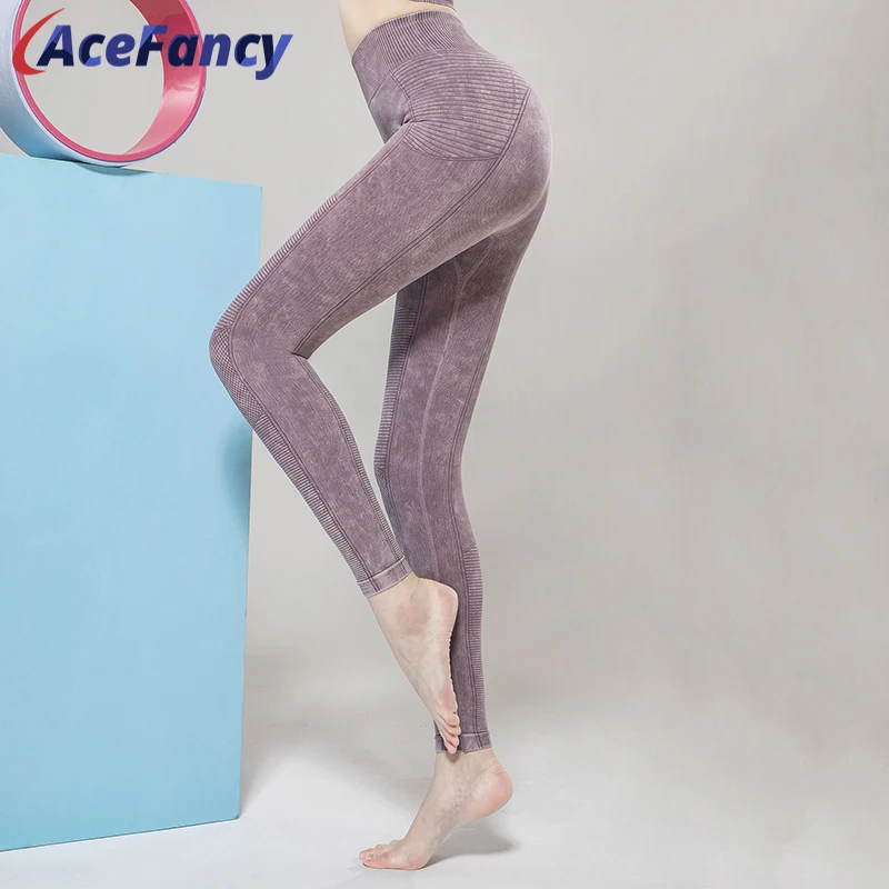 

Acefacy Women Yoga Leggings High Waist Leggings Anti Cellulite Push Up Leggings Sport Women Fitness Yoga Pants Leggings T8809