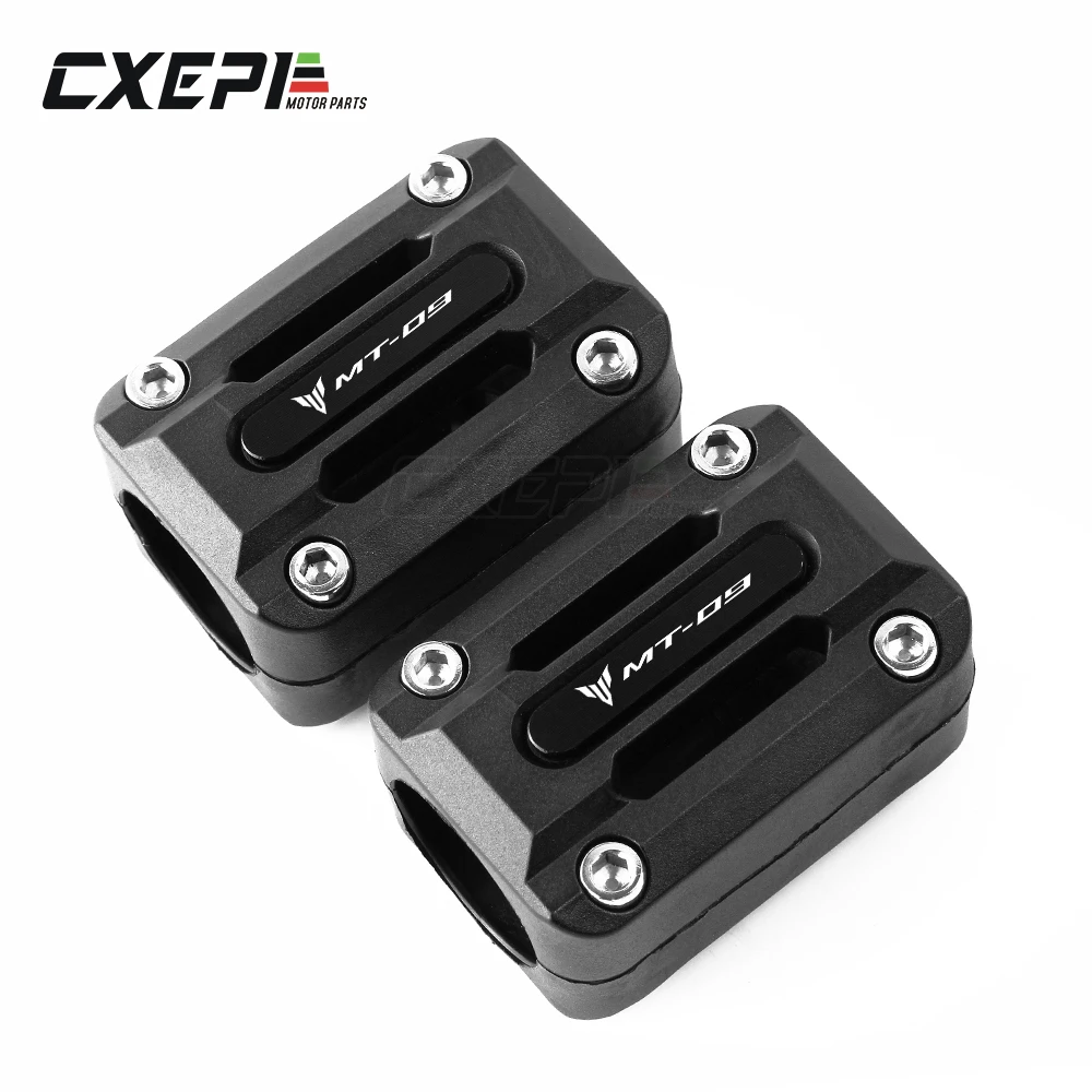 1 пара для Yamaha MT09 Tracer FZ09 FJ09 MT-09 MT 09 двигателя мотоцикла защитный кожух декоративный бампер блок