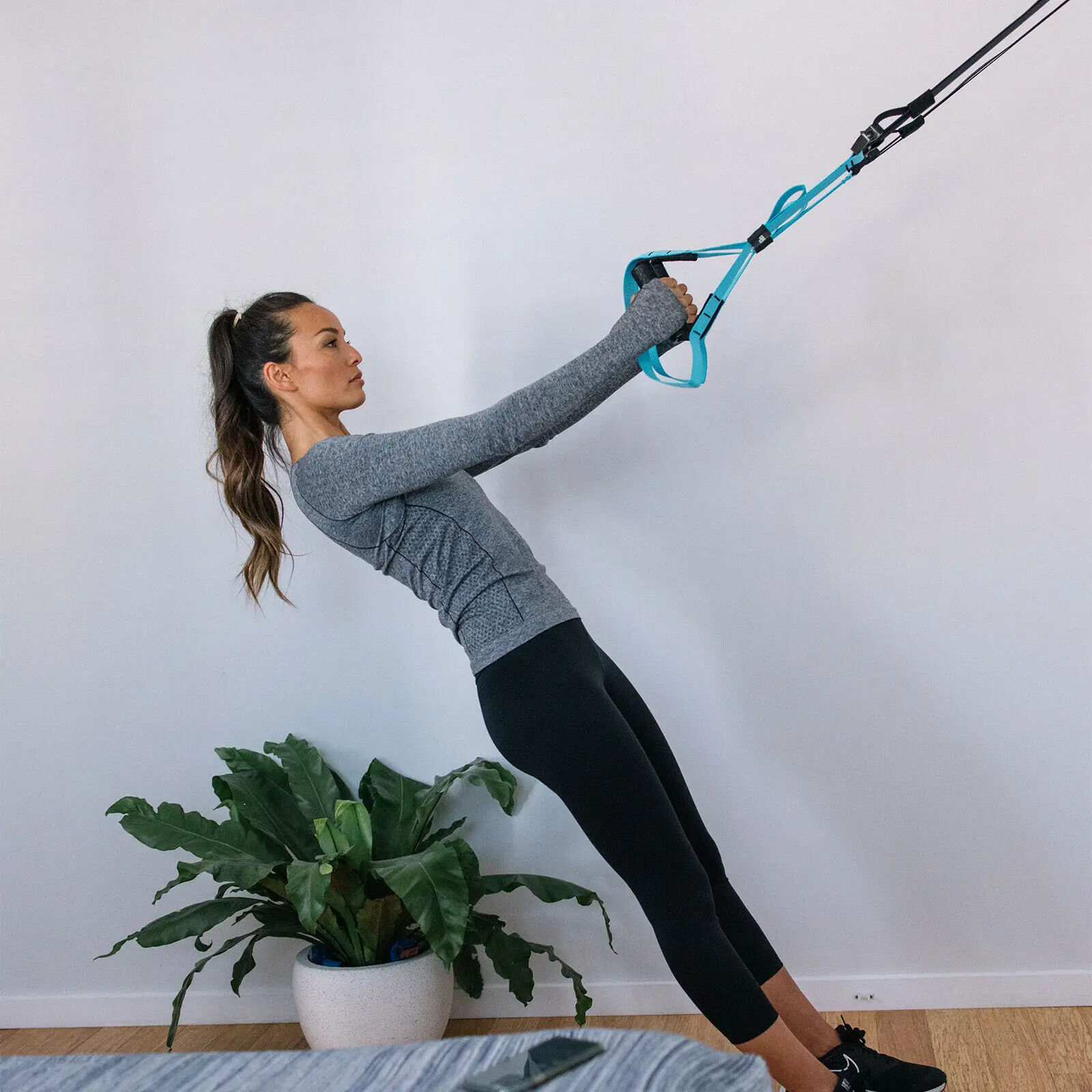 

Home Sport Training Belt Multi-functional Exercise Fitness Resistance Spring Gym Yoga Hanging Tension Workout Polyester Band