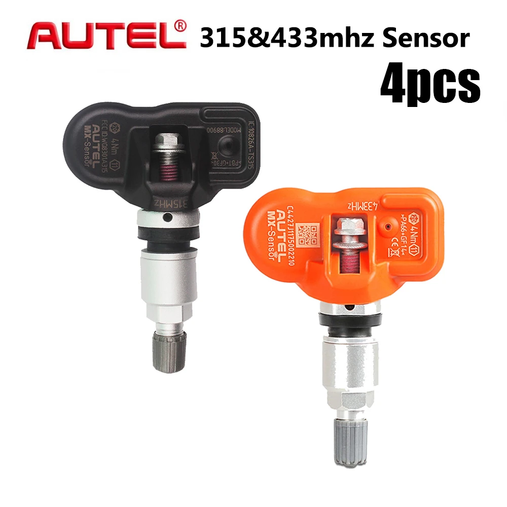 100% Оригинальный Autel TPMS MX sensor 433 МГц 315 Универсальный Mx датчик давления в шинах программист повторный сброс|tire