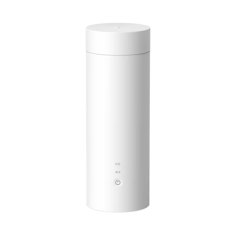 Белый Xiaomi Viomi, электрическая чашка, портативная, 400 мл, бутылка, 304 нержавеющая сталь, чашка для чая, кофе, молока, порошка, дорожный чайник, Термокружка - Цвет: Белый