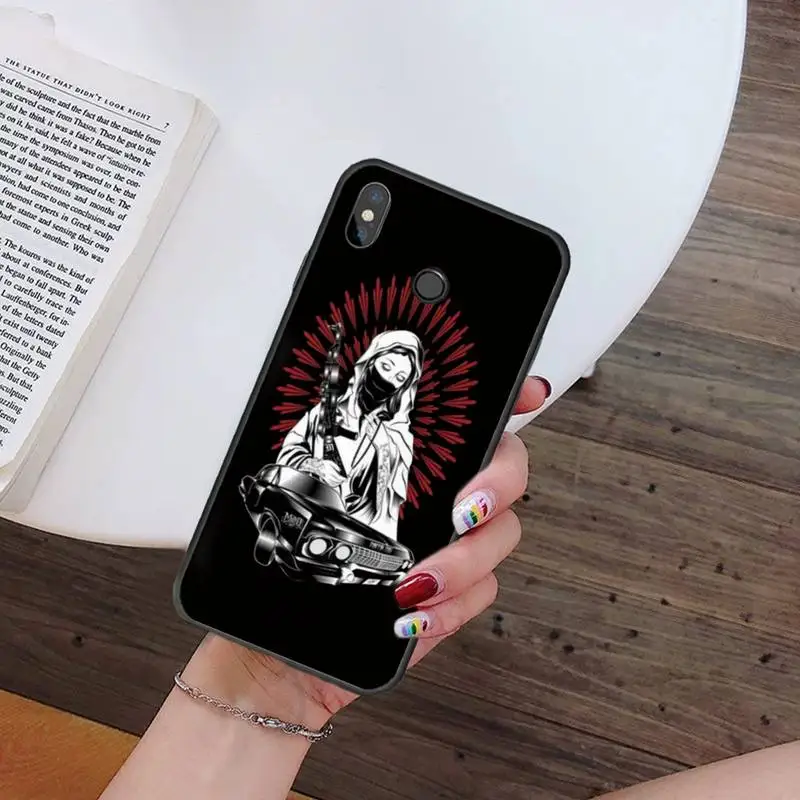 

AK47 Gun Black aesthetics Phone Case For Xiaomi Redmi note 7 8 9 t k30 max3 9 s 10 pro lite