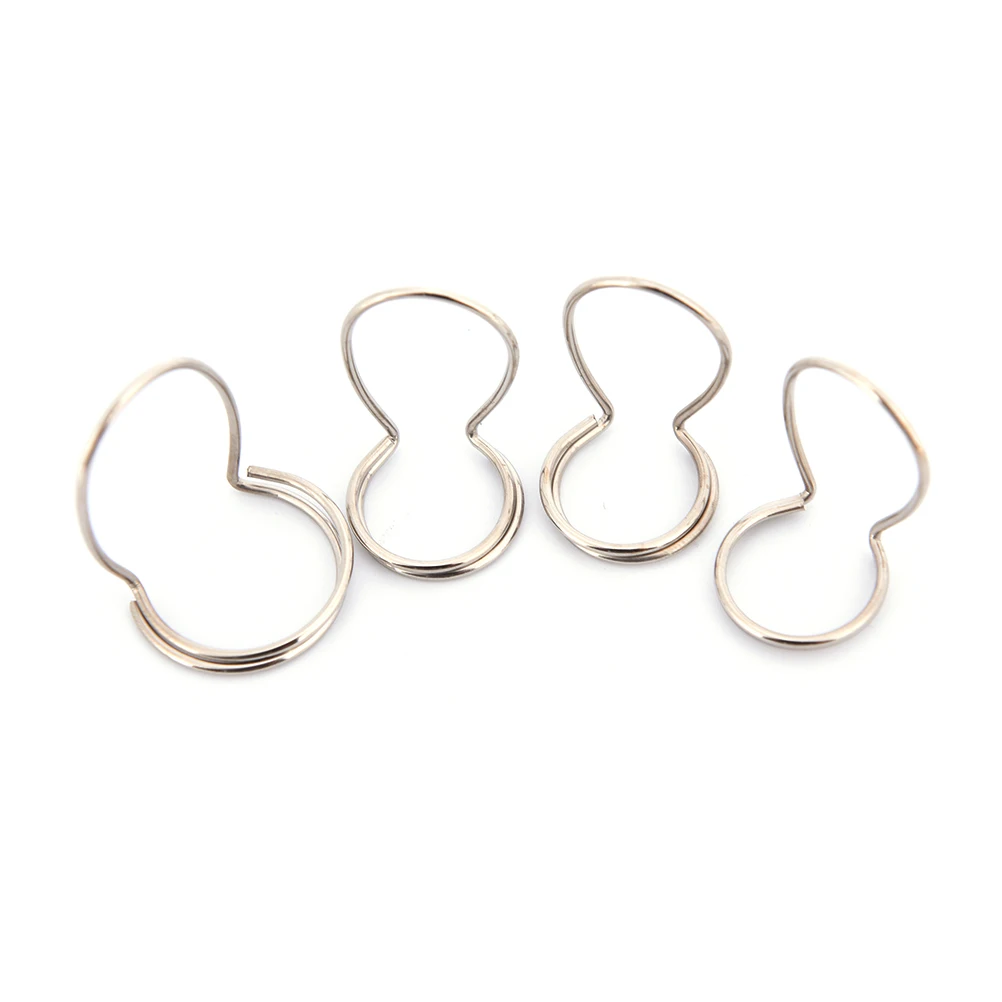 4 шт. выбор гитары стилус пальца с бабочкой серебро металл классический на заказ