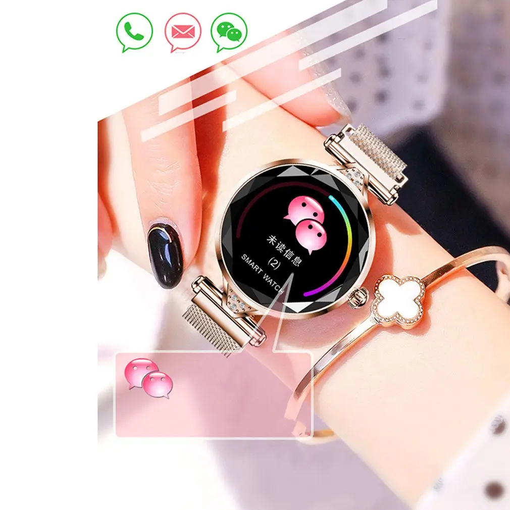 Умные часы для женщин пульсометр фитнес шагомер Женский физиологический цикл