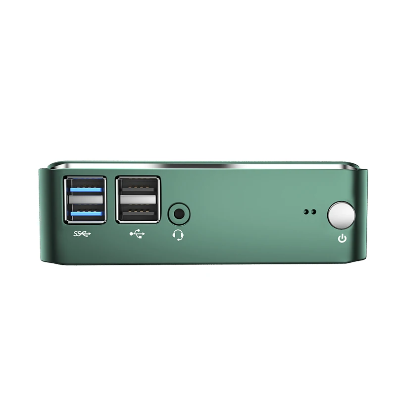 Мини пк Intel Core i7 10510U 2 * DDR4 M.2 NVMe SSD Windows 10 Linux двухдиапазонный wi fi совместимому с HDMI Mini