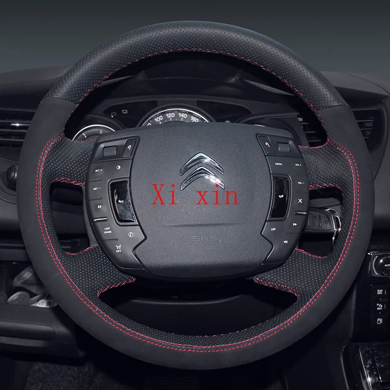 

Для Citroen C-четыре c-Elysee Tianyi C4L C5 Сделай Сам под заказ кожаная ручная работа