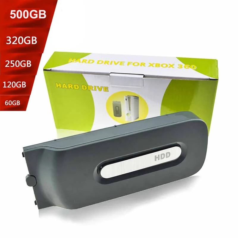 

HDD Harddisk 120GB 500GB 320GB 250GB 60GB Hard Drive Disk For Xbox 360 Fat Game Console Internal For Microsoft XBOX360 fat