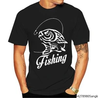 summer new fashion fishinger carp t shirt men funny print high quality shirts brand clothing short sleeve