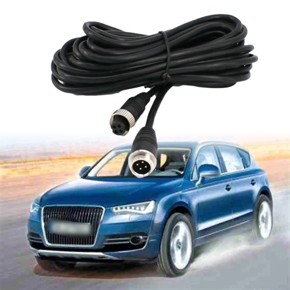 

Monitoring M12 Cable，Vehicle 4-pin Surveillance Adapter Wire GX12 / M12，2m