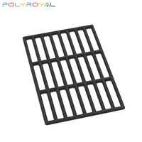 polyroyal building blocks moc parts 9x13 bar grid shelf 1 pcs compatible assembles particles educational toy 6046