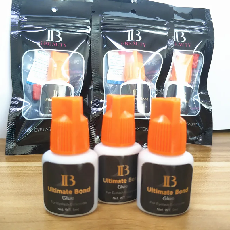 Бесплатная доставка i-beauty 2 бутылки IB Ultimate bond клей для наращивания отдельных