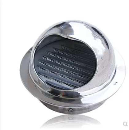 60 мм ~ 300 вытяжка из нержавеющей стали стеновая крышка вентиляционное отверстие