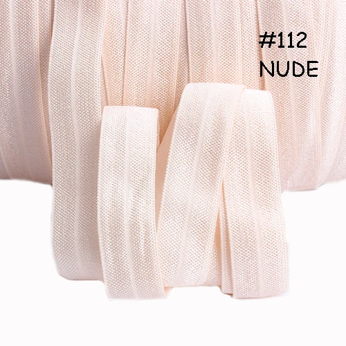 

Factory supply 15mm nude color elastic foe for bride hair ties