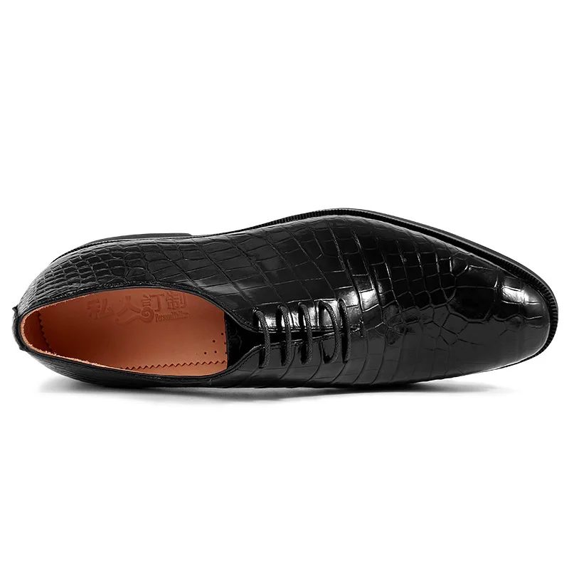

Formal business crocodile leather leather men's casual men's shoes
