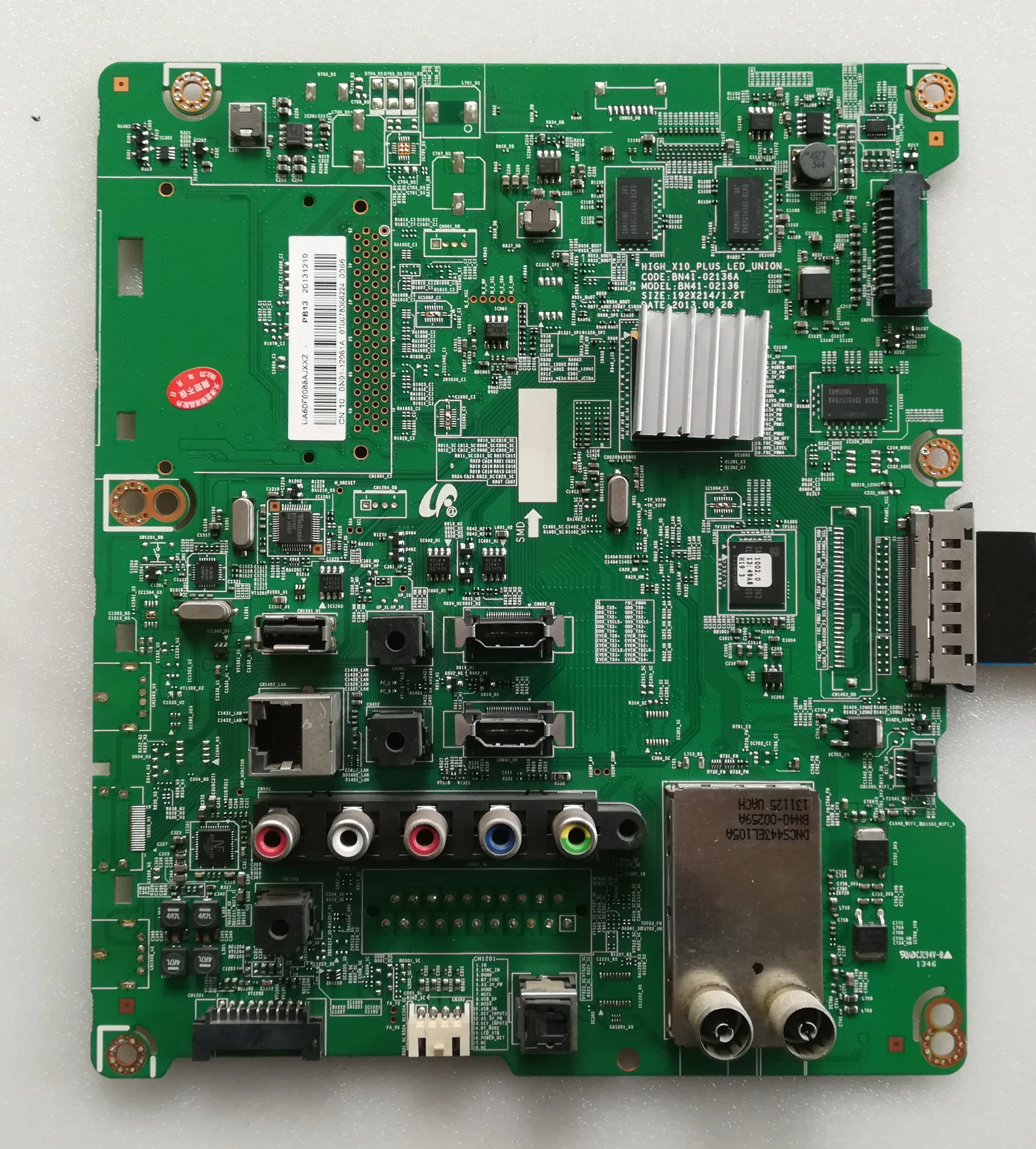 

Original logic circuit board main board ua60f6088aj main board bn41-02136a screen cy-df600cgsv1h circuit board