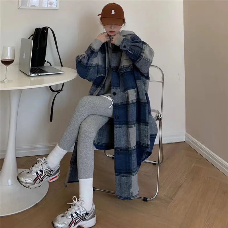 

New Winter Coat Women Oversize Fashion Cashmere Wool Outerwear Female Long Thickening Warm Woolen Overcoat Womens Trench Coats
