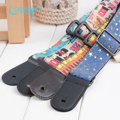 Укулеле с плечевым ремнем утолщенный шейный укулеле цветами