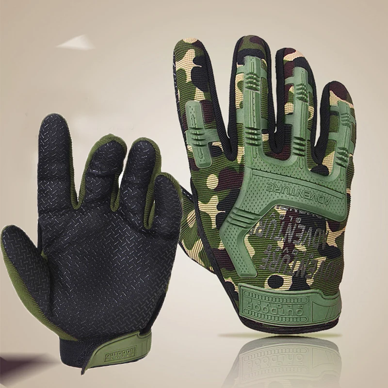 Мужские спортивные перчатки для бега panduf eldiven противоскользящие Airsoft Panitball тактические перчатки Guantes Militares полный палец перчатки
