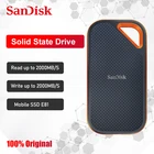 SanDiskE81 ТБ, Extreme PRO, внешний порт SSD 2 ТБ, NVMe, высокая скорость передачи данных 2000 МБс., USB 3,1, типо AC
