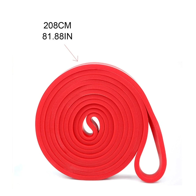 

OOTDTY 4 Pcs Resistance Exercise Rally Bands Stretching Strength Training Pilates Flexbands for Home Fitness Physical Therapy