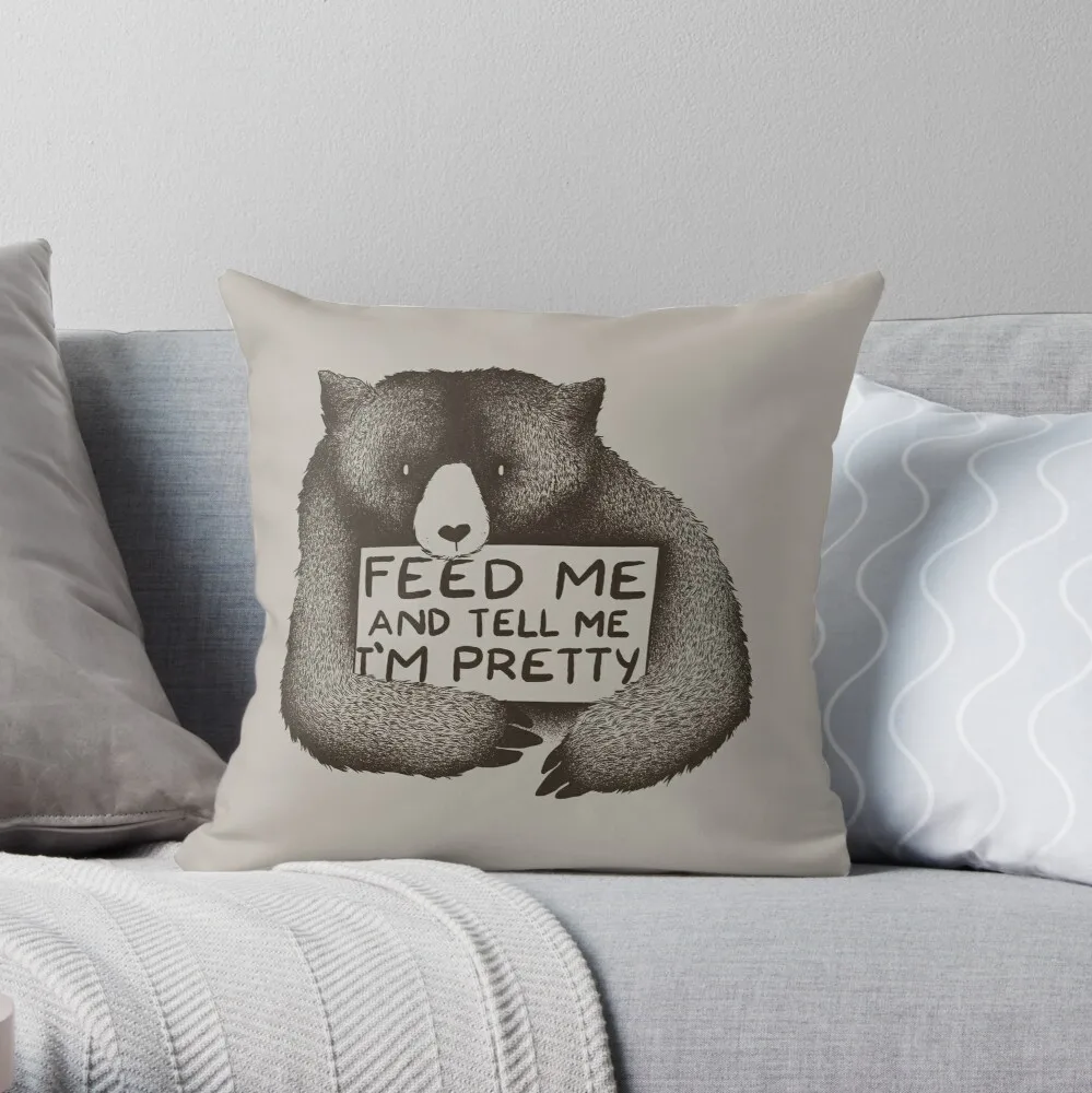 

Наволочка с изображением симпатичного медведя, наволочка для подушки