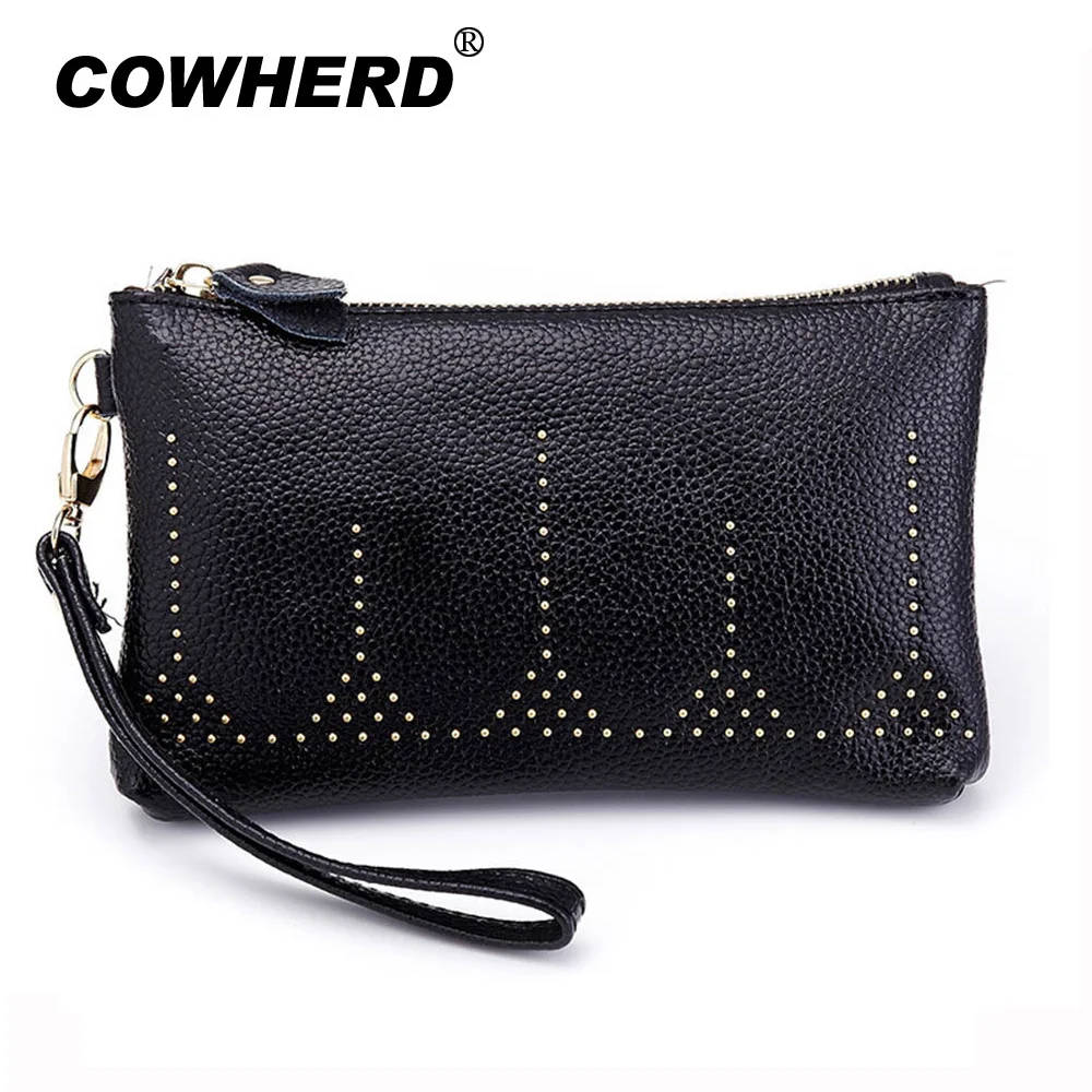 Сумка кошелек женская из 100% натуральной кожи с ремнем на руку|evening bags women|evening