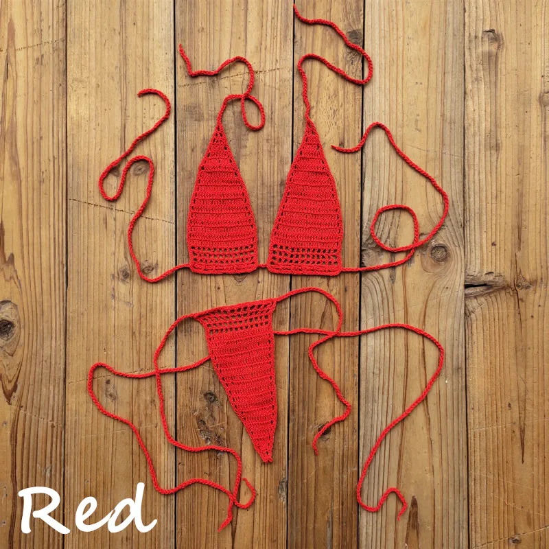 Мини-бикини для загара 13 цветов хлопок 100% | Женская одежда