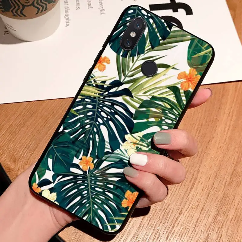 

Retro Flower fashion art pattern Phone Case For Xiaomi Redmi note 7 8 9 t k30 max3 9 s 10 pro lite luxury brand shell