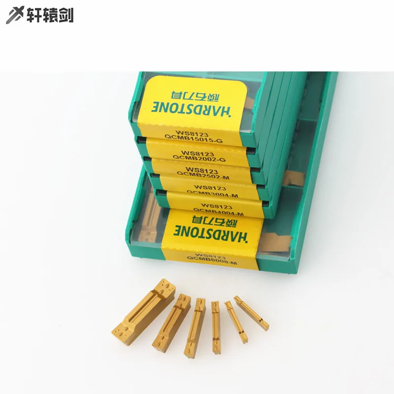10 шт. QCMB15015 G WS8123 WS7125 токарный инструмент для токарного станка с ЧПУ из нержавеющей