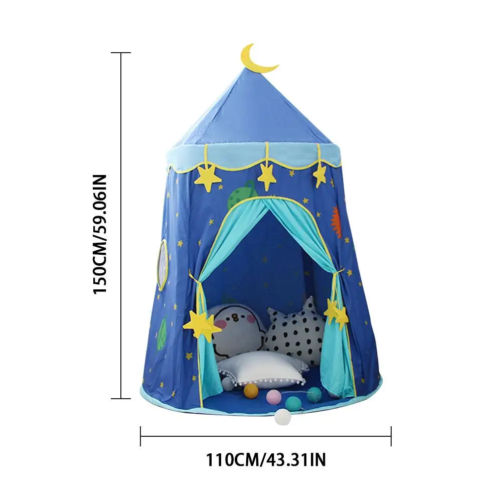 

Children's Toy Tent Indoor Games Garden Princess Castle Folding Toys Tents Enfant Room House Teepee Playhouse Birthday Gifts