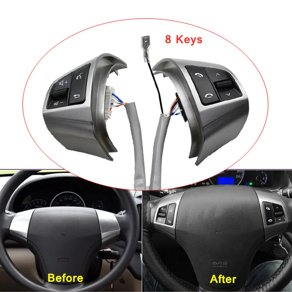 Bluetooth Call Modified Multi Functional Steering Wheel Switch Button For Hyundai Elantra HD 2008-2013 | Автомобили и мотоциклы