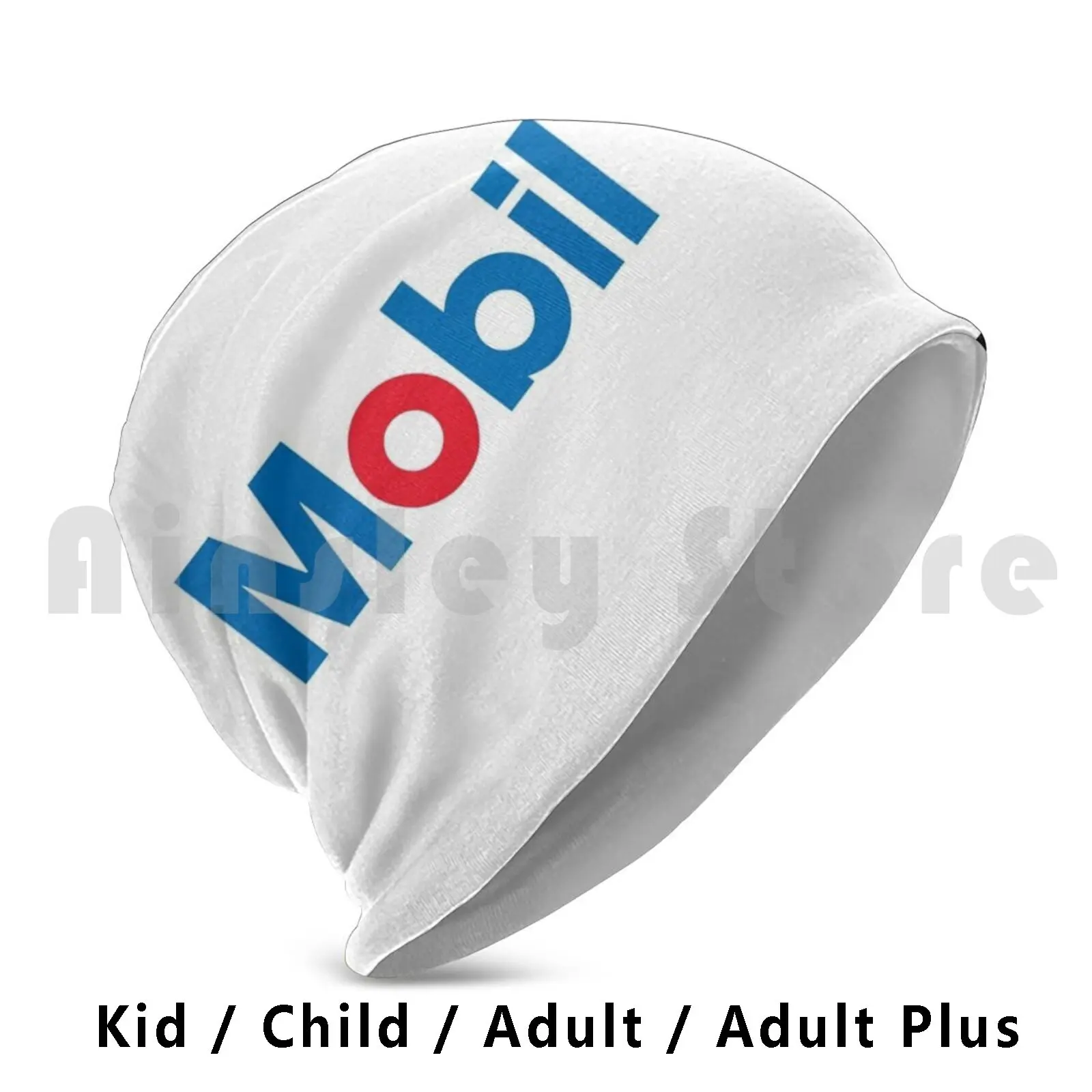 

Mobil Logo Beanies Knit Hat Hip Hop Mobil Logo Gas Oil Gasoline Company Petroleum Vintage Retro Gas Station