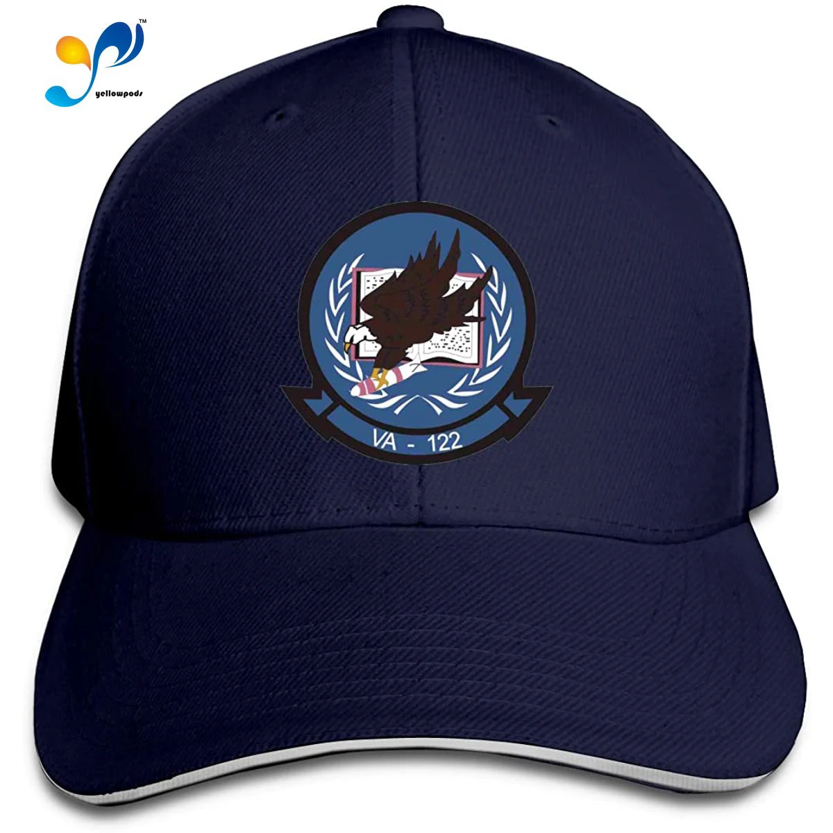 

VA-122 Patch Men Cotton Classic Baseball Cap Adjustable Size