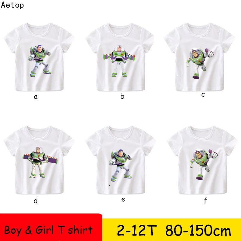 Детские топы из 100% хлопка с круглым вырезом летняя белая футболка Забавная