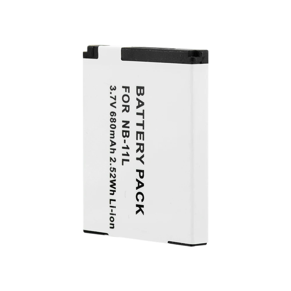 1/2 шт 3 7 V 680mAh литиевые батареи NB 11L NB11L для Canon IXUS 125 HS/IXUS 132/IXUS 133/IXUS 135/IXUS 140/IXUS