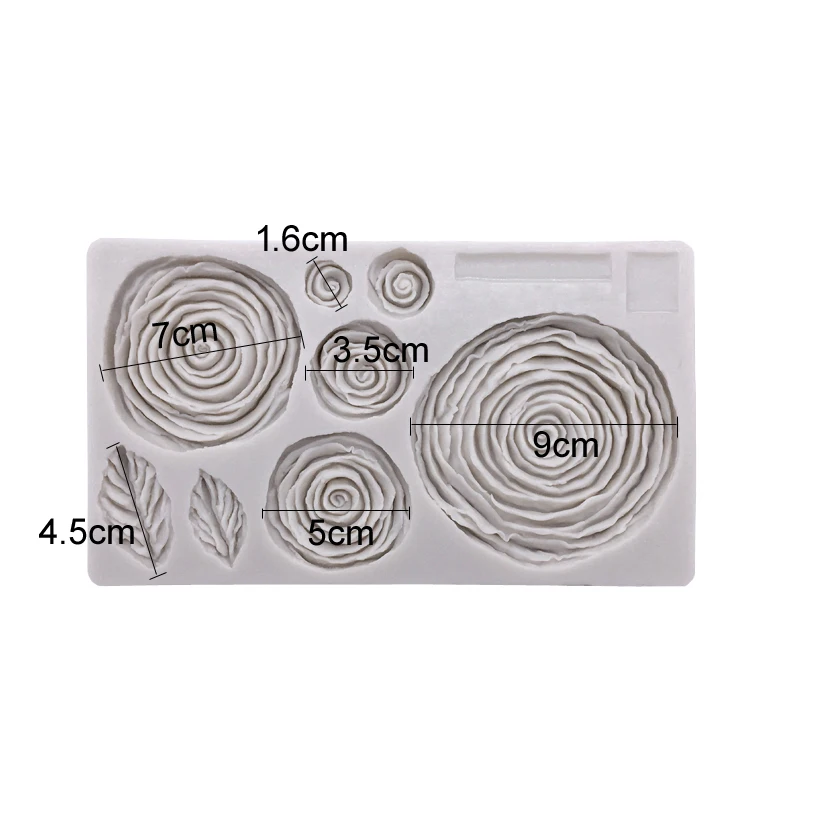 Силиконовая форма для выпечки розы сахарные печенья кексов шоколада инструменты