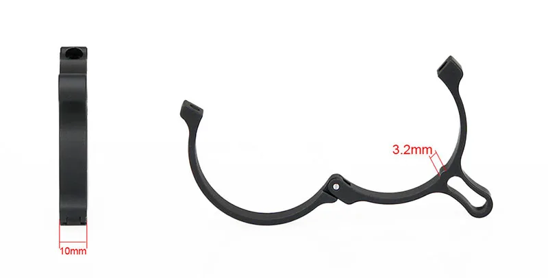 

Switch View Throw Lever For Rifle Scopes Compatibility Within 42mm