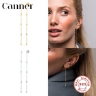 Серьги-гвоздики женские из серебра 925 пробы с фианитами, 1 пара