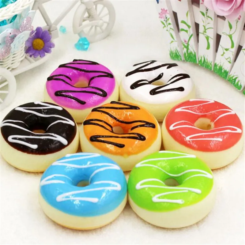 2 шт. магниты на холодильник Пончик магнит сообщения магнитные наклейки имитация