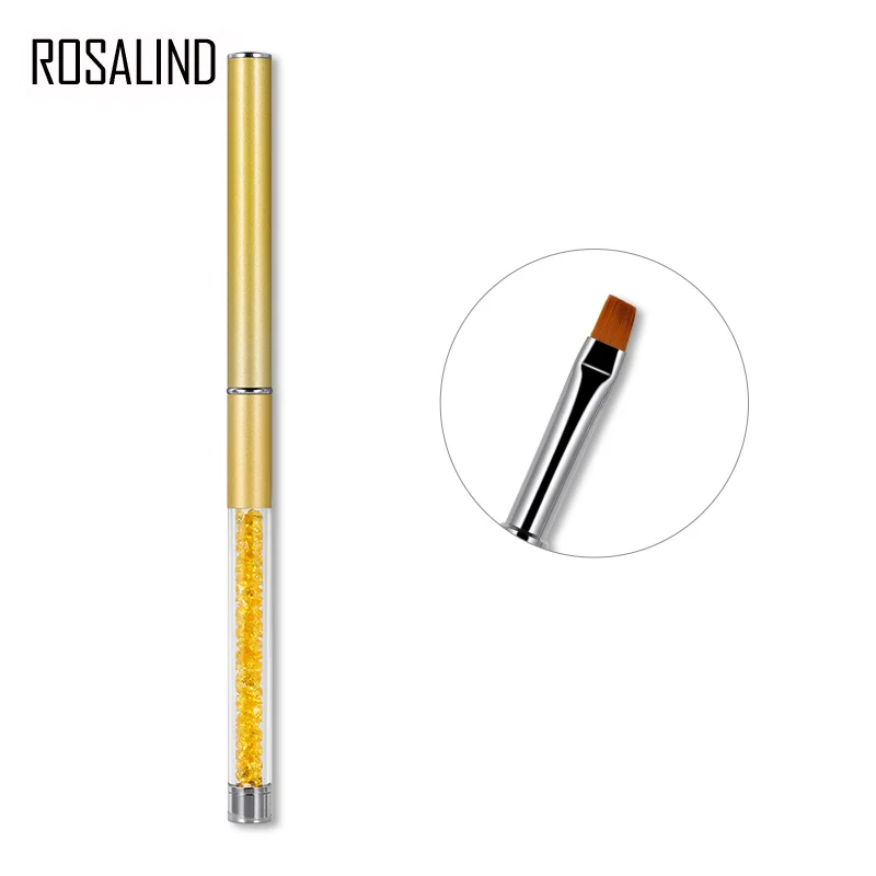 ROSALIND маникюрные щетки акриловая кисть для ногтей рисование точечный