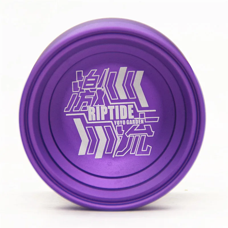 purple Новое поступление yoyo сад Riptide yoyo металлическая пластина профессиональная 1A 3A 5A yoyo соревнование новая технология yoyo - Цвет: purple