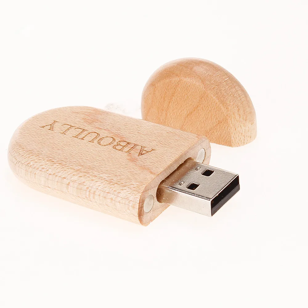 Бамбуковый usb флэш-накопитель 128 ГБ овальная деревянная флеш-карта 2,0 4 ГБ 8 ГБ 16 ГБ флеш-накопитель 32 Гб 64 Гб Флешка свадебный подарок; индивидуальный логотип