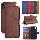 Кожаный чехол-бумажник для Samsung Galaxy A10 A20 E A30 A40 A50 A60 A70 A01 A11 A21 A31 A41 A51 A71 M01 M11 M21 M31 S M51