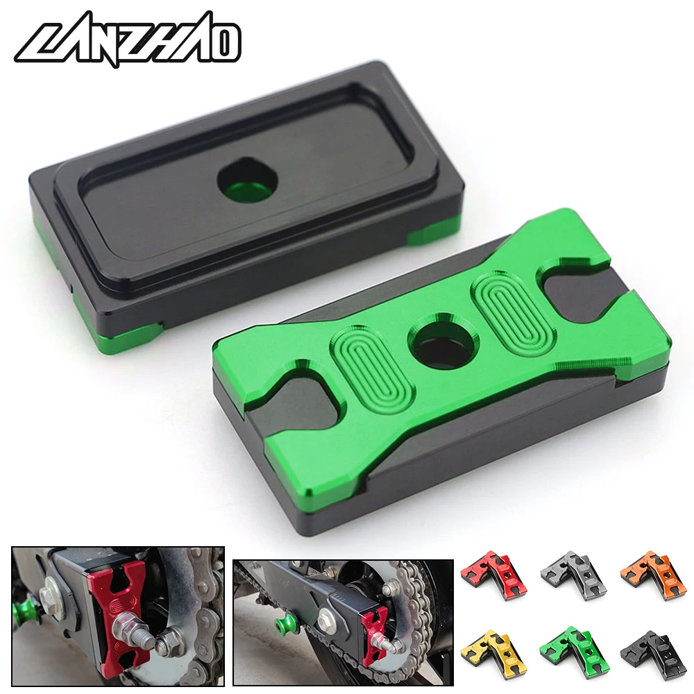 Алюминиевая задняя крышка цепи мотоцикла с ЧПУ блокировщик регулировки