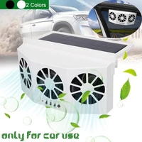 car exhaust fan vehicle cooling tool 3 cooler car ventilator solar powered cooling vent air exhaust portable fan solar fan