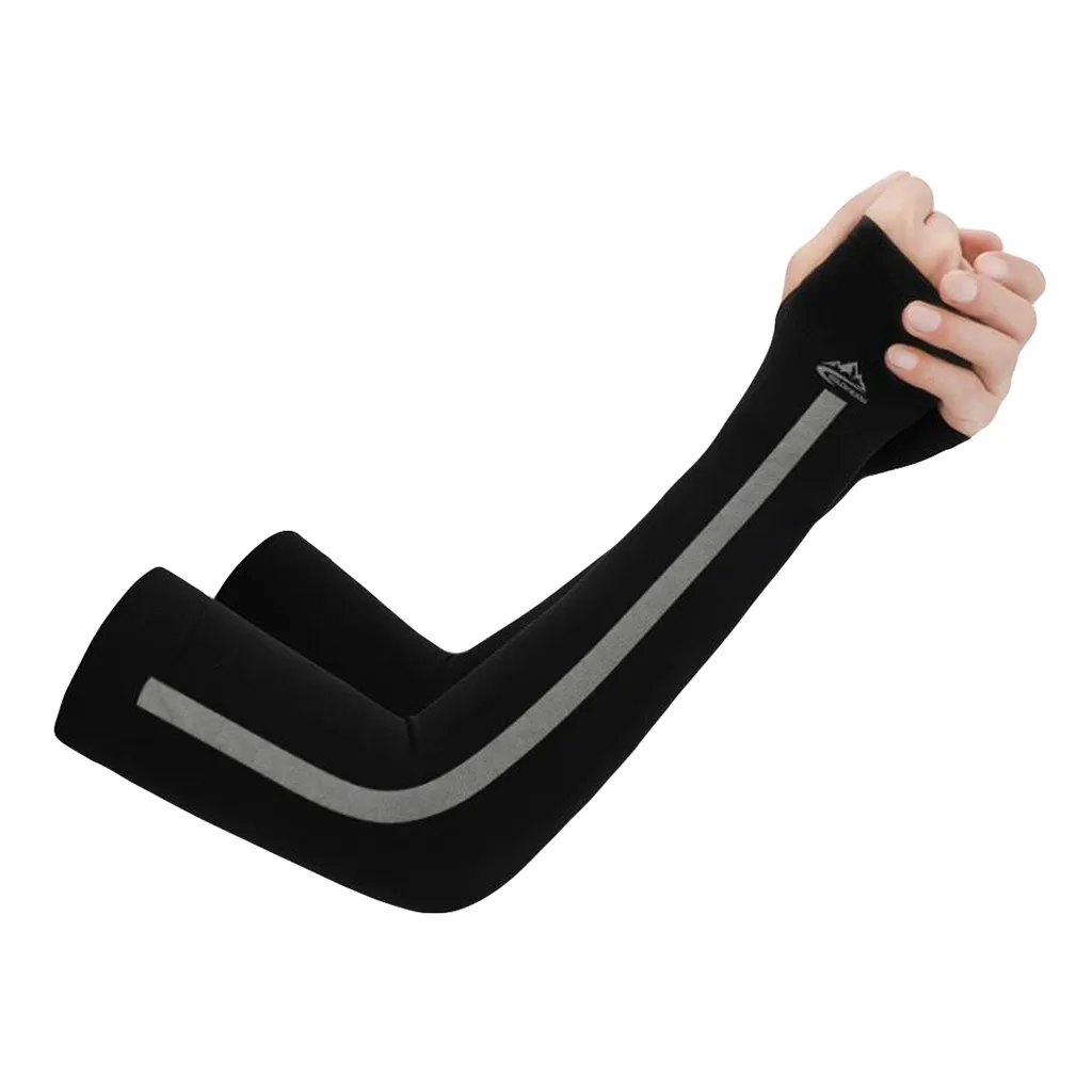 Unisex Sport Arm Sleeves Glovers Sun Protect Basketball Sunscreen Riding Sleeve Outdoor Driving Design Multi Color Glove | Аксессуары