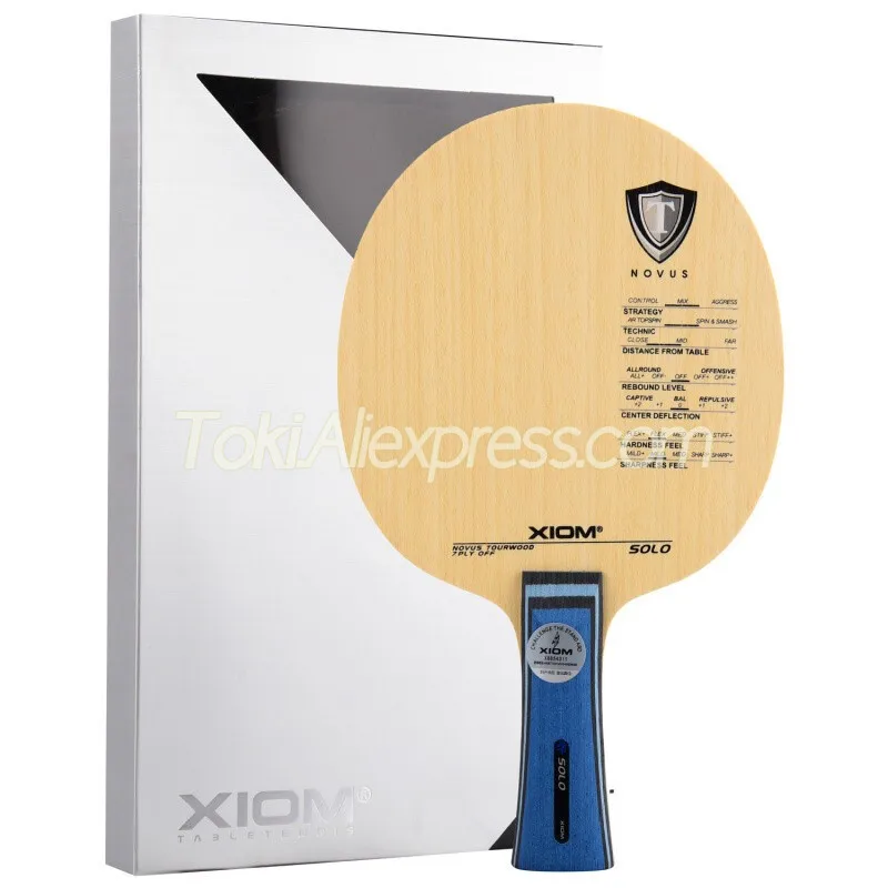 

XIOM SOLO Table Tennis Blade / Racket Original XIOM Ping Pong Bat / Paddle